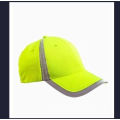 Sports Cap with High Visibility Reflective Tape